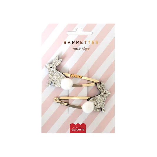 Barrettes Cheveux Lapin - La Petite Epicerie